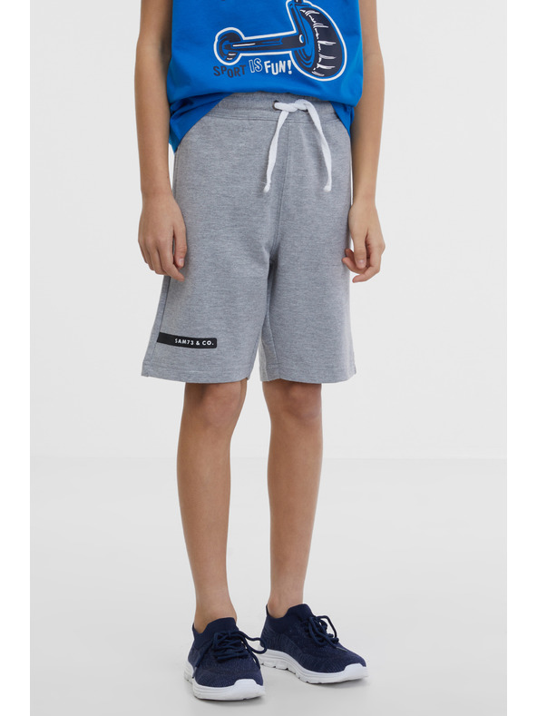 Sam 73 Pantaloni da ginnastica grigi da ragazzo SAM 73 Flop