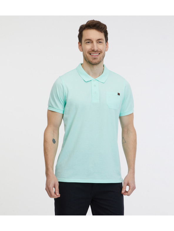Sam 73 Polo da uomo turchese SAM 73 Julian
