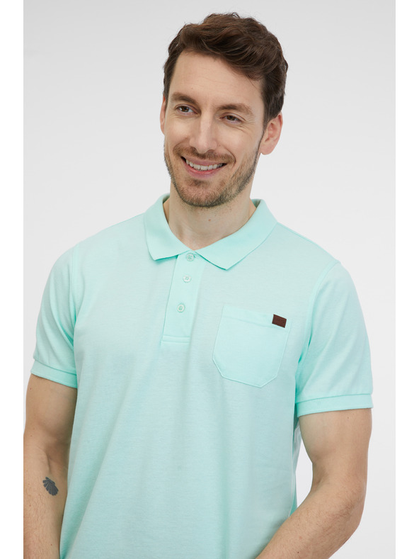 Sam 73 Polo da uomo turchese SAM 73 Julian