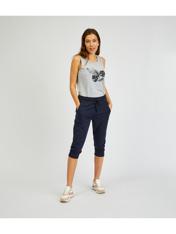 Sam 73 Pantaloni a tre quarti da donna blu scuro SAM73 Phoenix