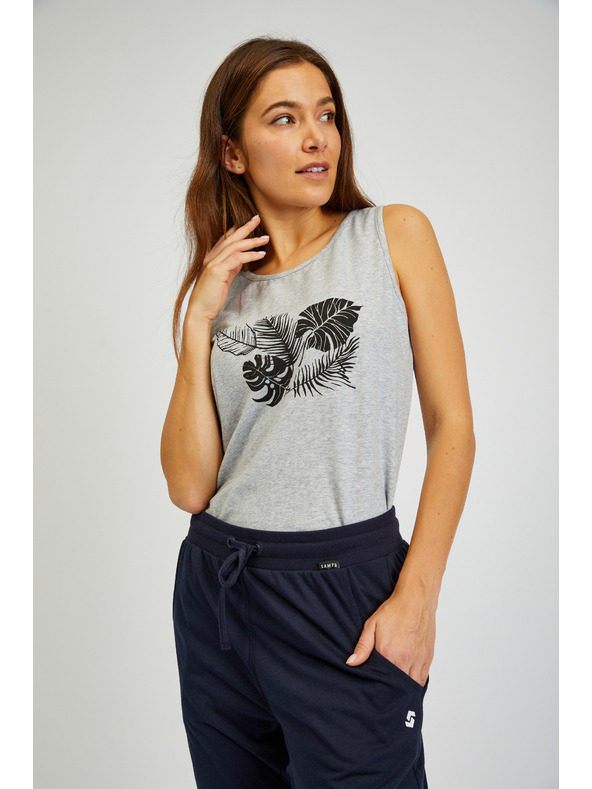 Sam 73 Pantaloni a tre quarti da donna blu scuro SAM73 Phoenix