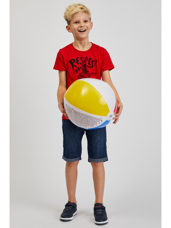 Sam 73 Maglietta rossa da ragazzo SAM73 Scutum