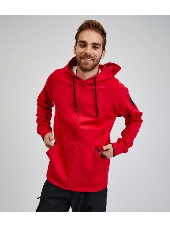 Sam 73 Felpa con cappuccio SAM73 Beryl rossa da uomo