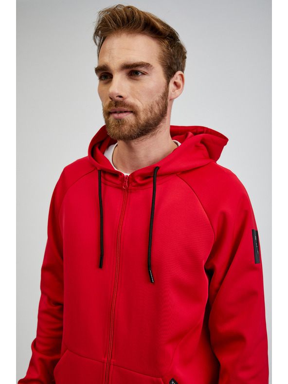 Sam 73 Felpa con cappuccio SAM73 Beryl rossa da uomo