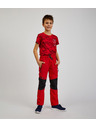 Sam 73 Pantaloni sportivi neri e rossi per bambini SAM73 Jonathan