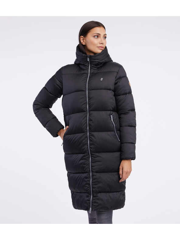 Sam 73 Cappotto trapuntato invernale nero da donna SAM 73 Hedvika