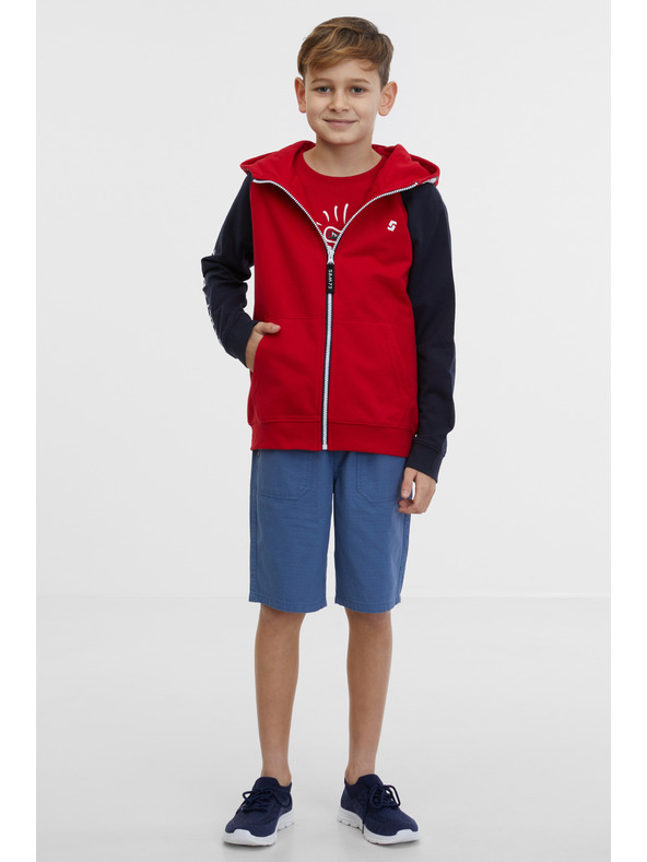 Sam 73 Felpa nera e rossa da ragazzo SAM 73 Next