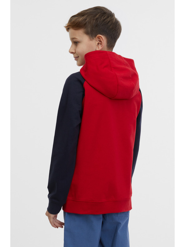 Sam 73 Felpa nera e rossa da ragazzo SAM 73 Next