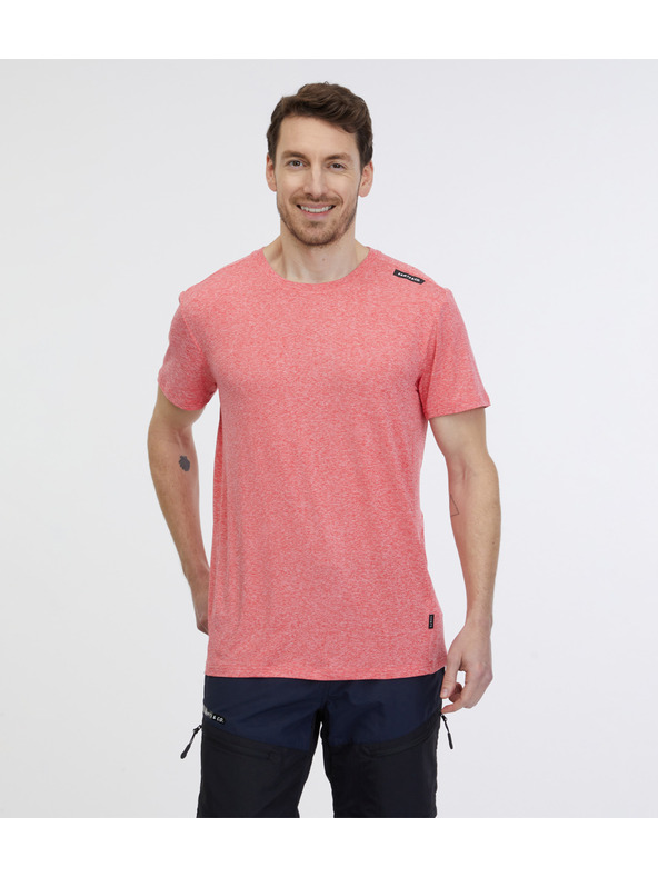 Sam 73 Maglietta a righe corallo da uomo SAM 73 Fortunato