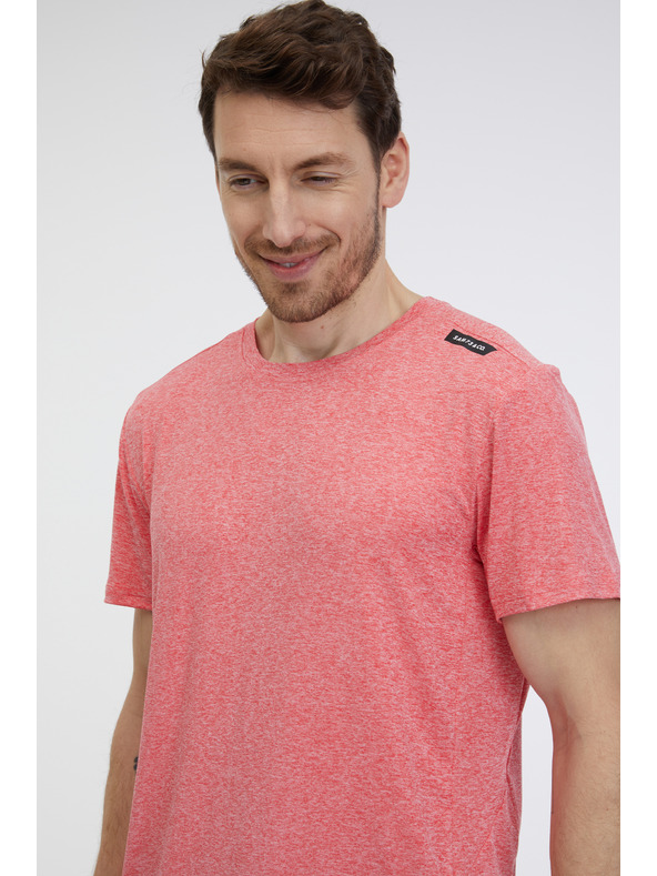 Sam 73 Maglietta a righe corallo da uomo SAM 73 Fortunato