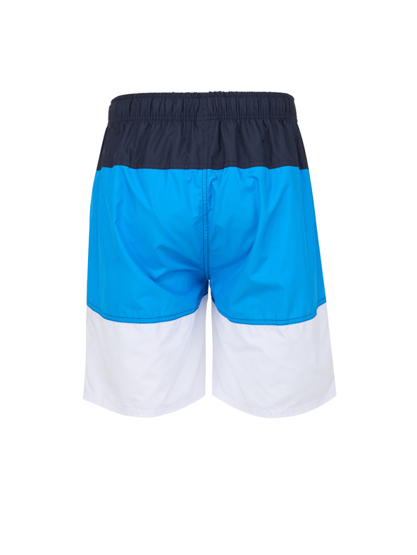 Sam 73 Costume da bagno a righe bianche e blu da uomo SAM 73 Dion