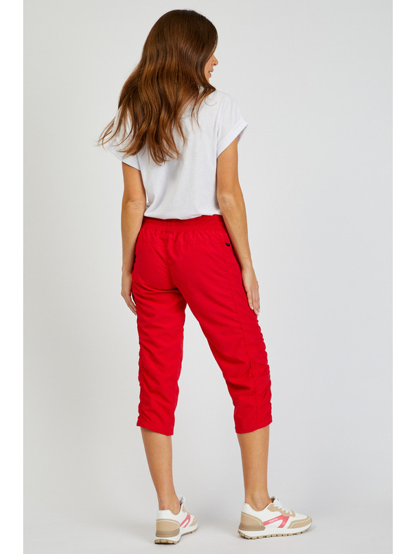 Sam 73 Pantaloni a tre quarti da donna rossi SAM 73 Lynx