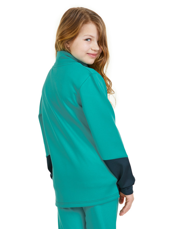 Sam 73 Felpa bambina blu-verde SAM 73 Kenley