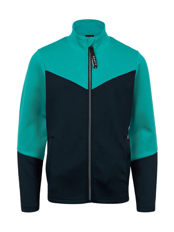 Sam 73 Felpa bambina blu-verde SAM 73 Kenley