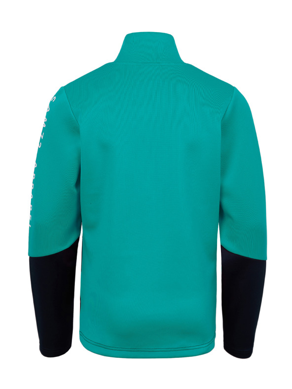 Sam 73 Felpa bambina blu-verde SAM 73 Kenley