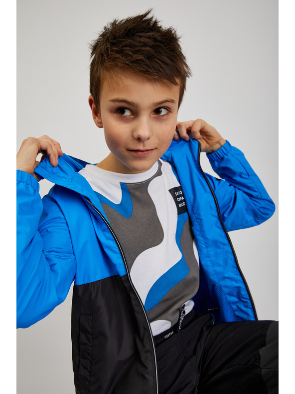 Sam 73 Giacca da bambino nera e blu SAM73 Apus