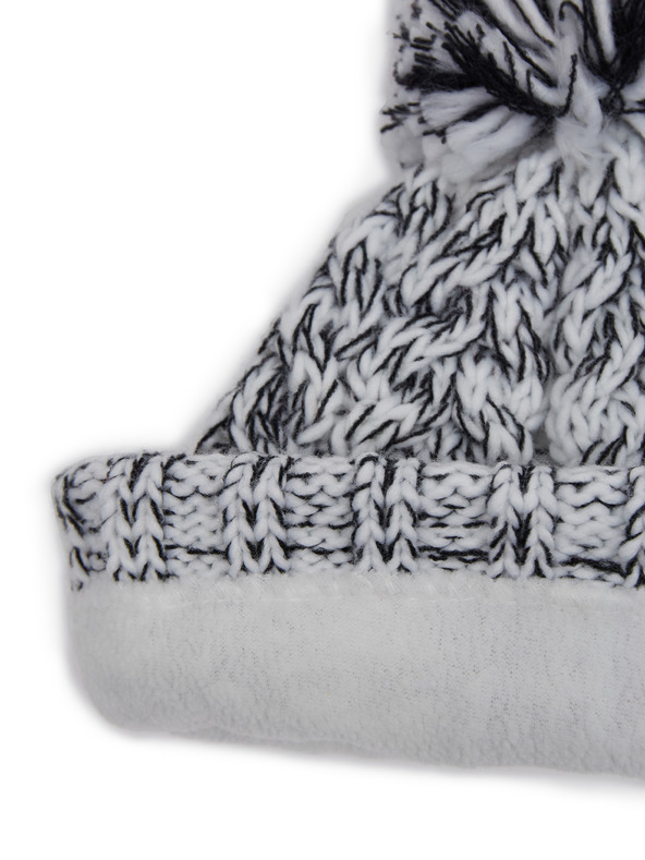 Sam 73 Berretto da donna bianco e nero SAM 73