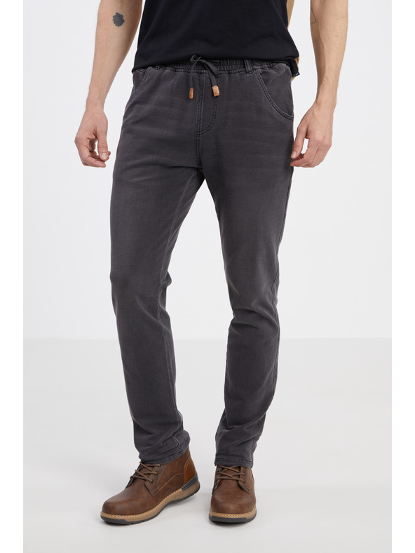 Sam 73 Pantaloni da uomo grigio scuro SAM 73 Gandalf