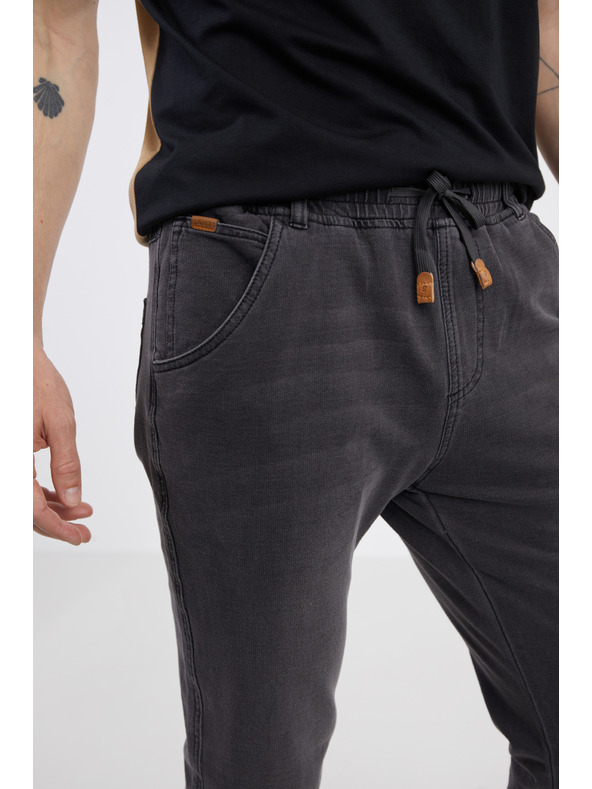 Sam 73 Pantaloni da uomo grigio scuro SAM 73 Gandalf