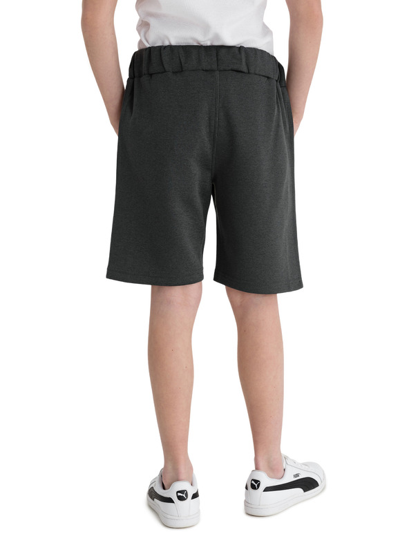 Sam 73 Pantaloncini da ragazzo grigio scuro con fascia SAM 73