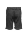 Sam 73 Pantaloncini da ragazzo grigio scuro con fascia SAM 73