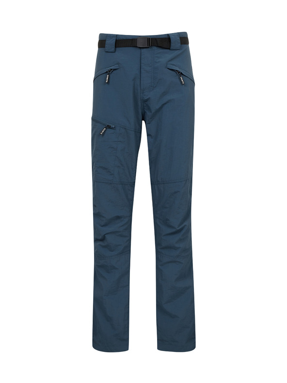 Sam 73 Pantaloni da sci da uomo blu con cintura SAM 73 Ikanto