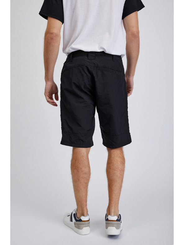 Sam 73 Pantaloncini sportivi da uomo neri SAM73 Andalusit