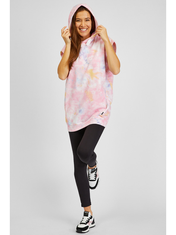 Sam 73 Felpa senza maniche rosa a fantasia da donna SAM73 Carina