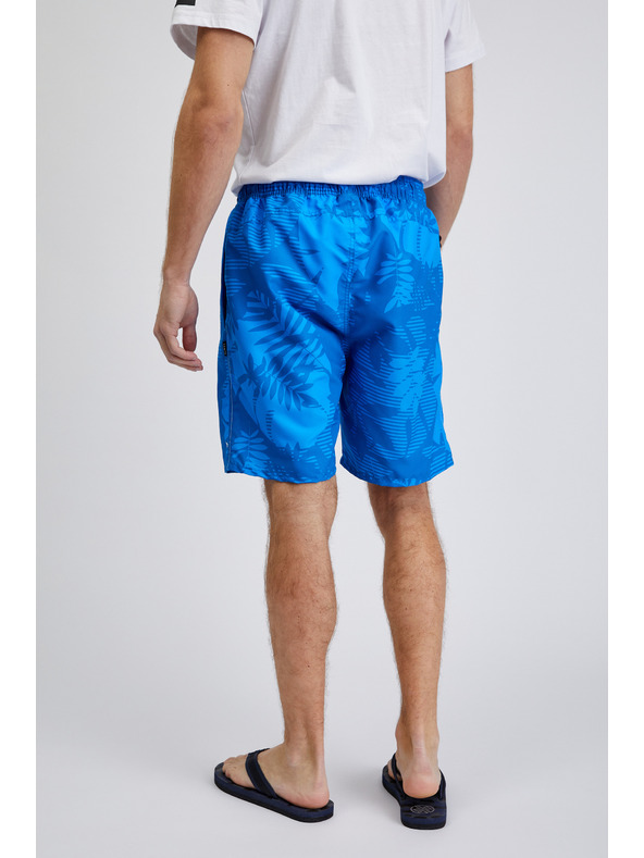 Sam 73 Costume da bagno blu a fantasia da uomo SAM73 Leo