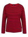Sam 73 Maglietta a maniche lunghe rossa a righe da donna SAM 73 Prudence