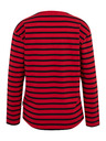 Sam 73 Maglietta a maniche lunghe rossa a righe da donna SAM 73 Prudence