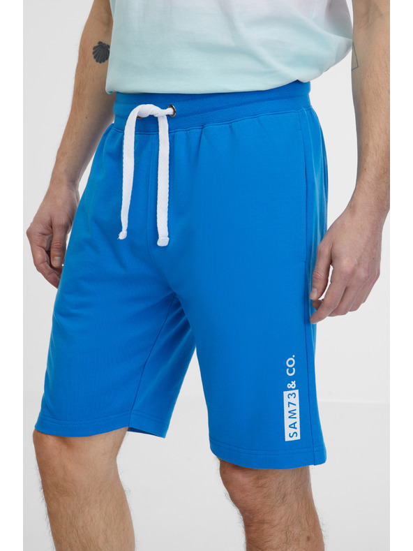 Sam 73 Pantaloni da ginnastica da uomo blu SAM 73 Juan
