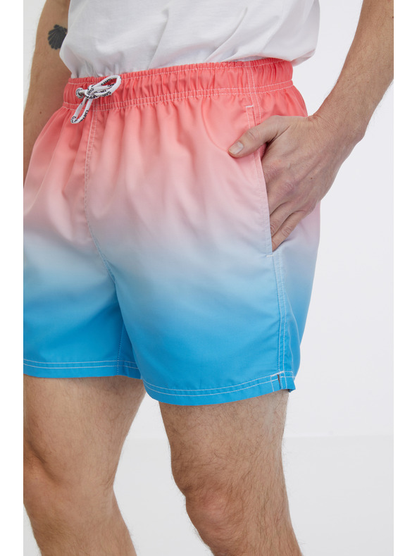 Sam 73 Costume da bagno rosa e blu da uomo SAM 73 Dino