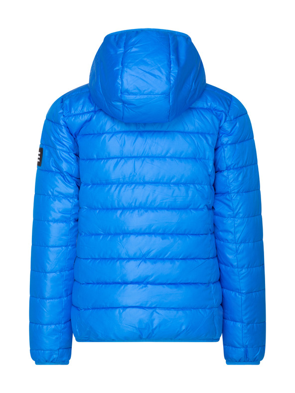 Sam 73 Giacca invernale trapuntata blu da ragazzo con cappuccio SAM 73 Jonah