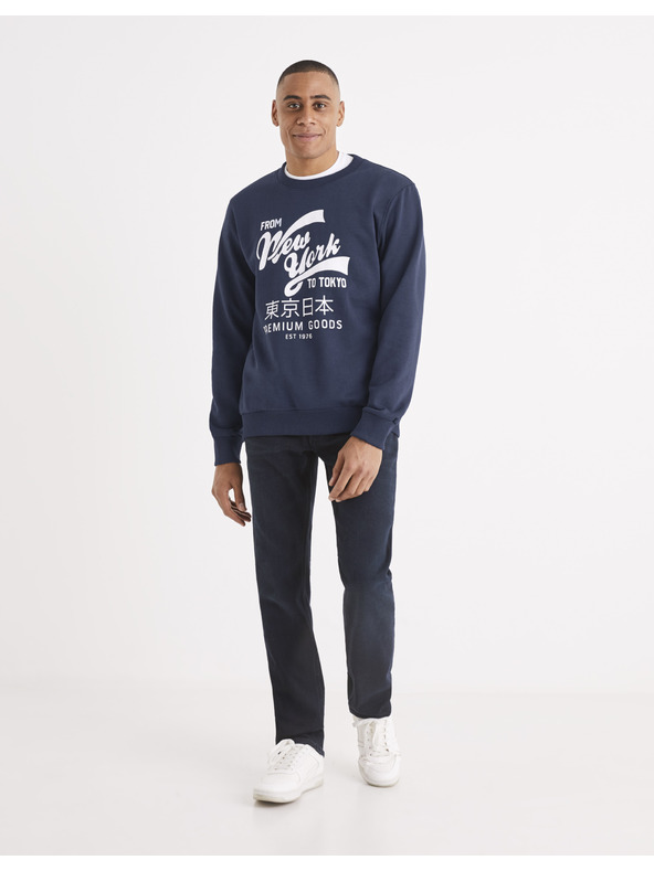 Celio Jeans Celio C15 straight fit da uomo blu scuro