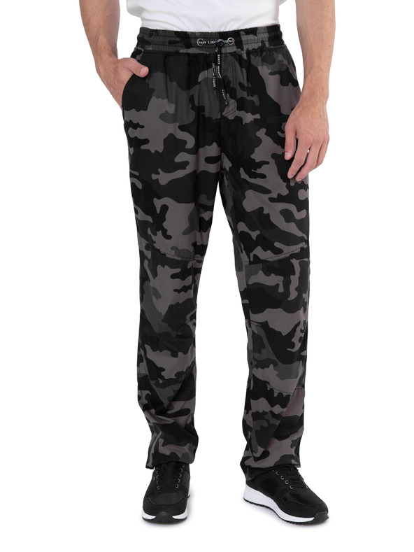 Sam 73 Pantaloni mimetici da uomo grigio scuro SAM 73