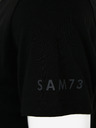 Sam 73 Maglietta nera da uomo SAM 73 Blane