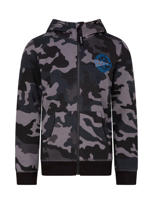 Sam 73 Felpa mimetica bambino grigio scuro SAM 73