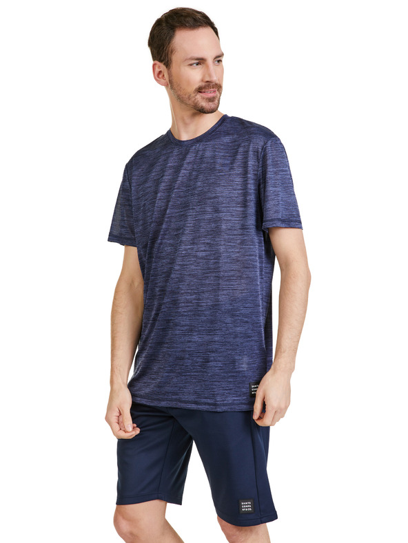 Sam 73 T-shirt da uomo SAM 73 Eugene viola scuro