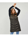 Sam 73 Gilet lungo trapuntato Khaki da donna SAM 73 Dumela