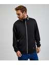 Sam 73 Felpa nera con zip SAM73 Stephen da uomo