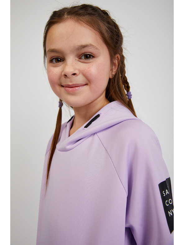 Sam 73 Felpa con cappuccio viola SAM73 Virgo