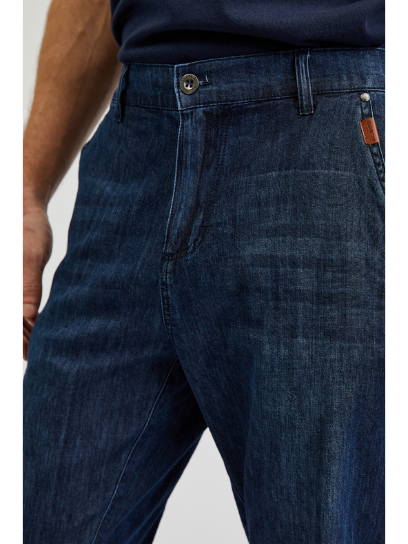 Sam 73 Pantaloncini in denim da uomo blu scuro SAM73 Aquarius