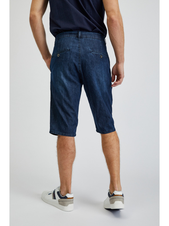 Sam 73 Pantaloncini in denim da uomo blu scuro SAM73 Aquarius