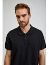 Sam 73 Polo nera da uomo in cotone SAM73 Chryz