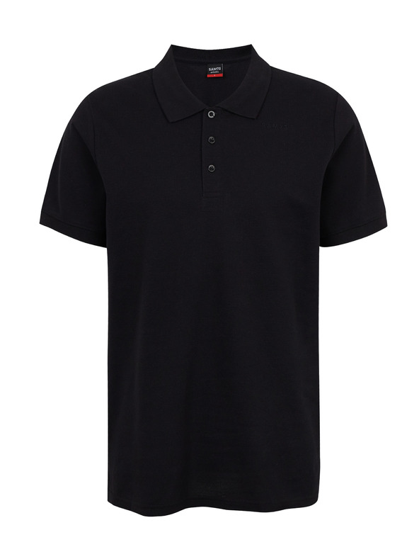 Sam 73 Polo nera da uomo in cotone SAM73 Chryz