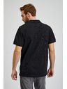 Sam 73 Polo nera da uomo in cotone SAM73 Chryz