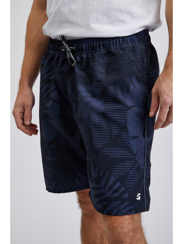 Sam 73 Costume da bagno fantasia da uomo blu scuro SAM73 Leo