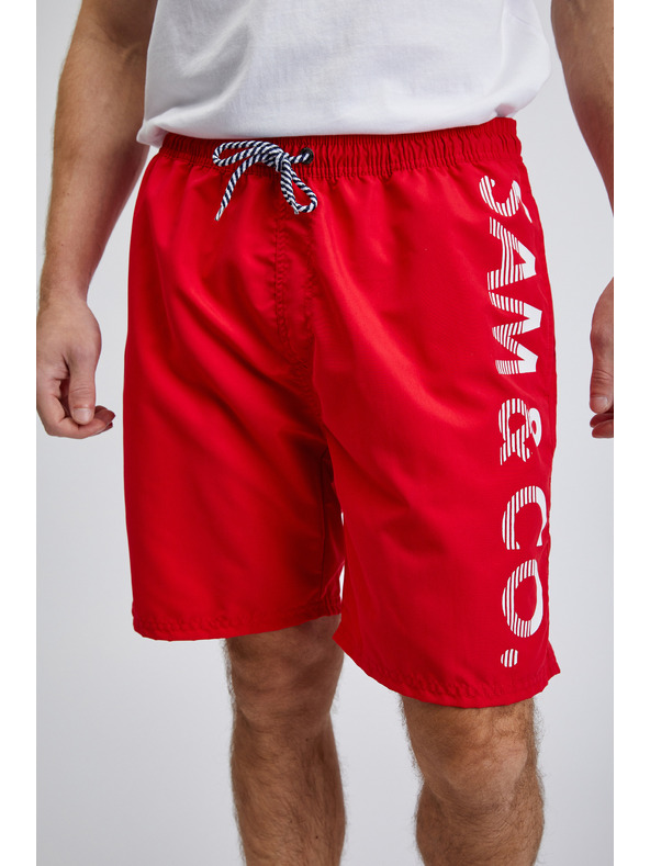 Sam 73 Costume da bagno rosso da uomo SAM73 Pegasus