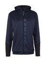 Sam 73 Felpa con cappuccio blu scuro da uomo con zip SAM 73 Emanuel